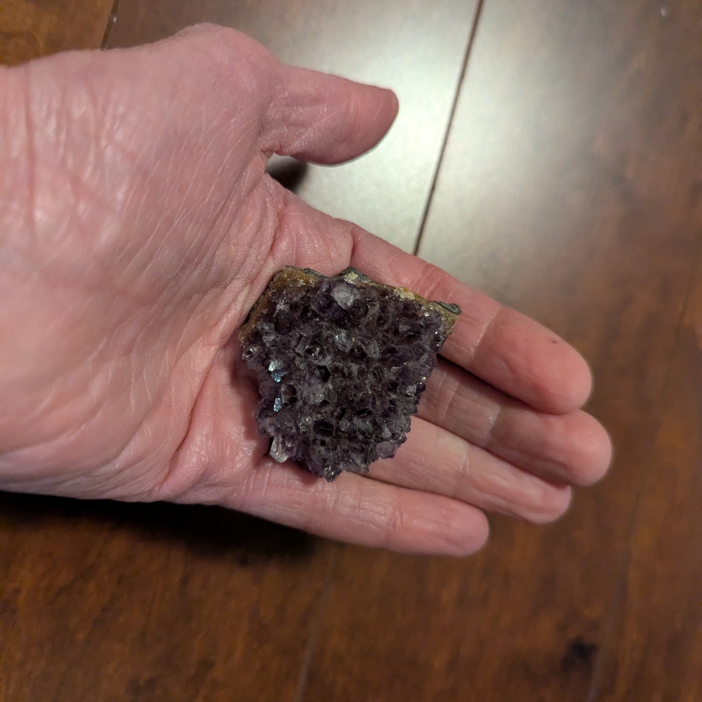 Small Purple Amethyst Crystal Cluster